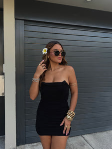 patrizzia corset mini skirt set