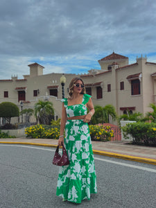 litzennies maxi skirt tropi set