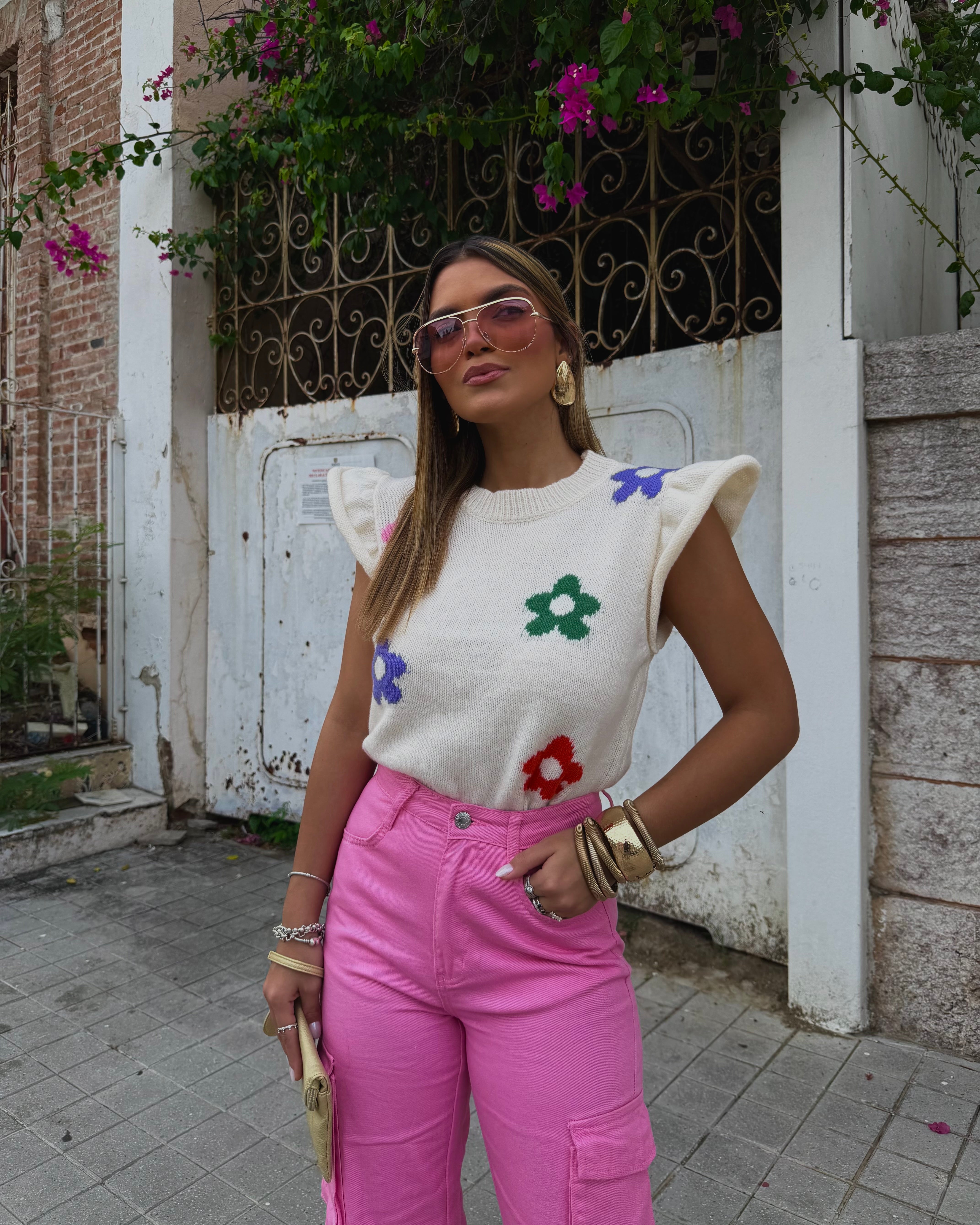 sirenae flowers blouse