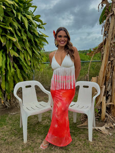 chelsea maxi skirt mesh