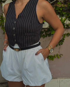 celine crop vest