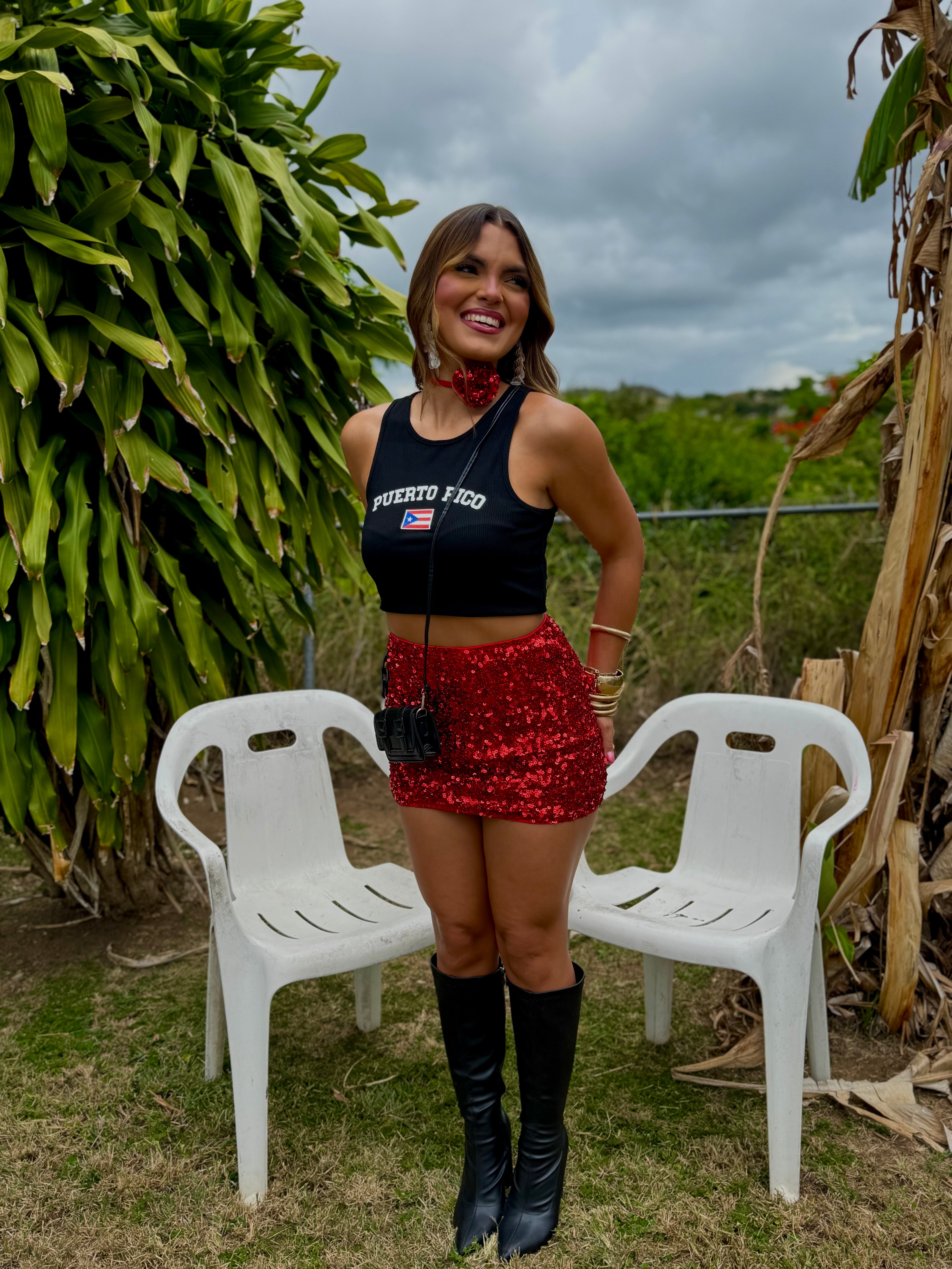 yamieh "puerto rican mami" crop top