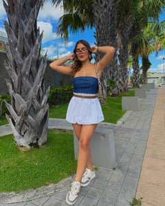 mayrie basic bubble skirt