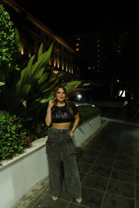 salinna "your favorite" crop shirt