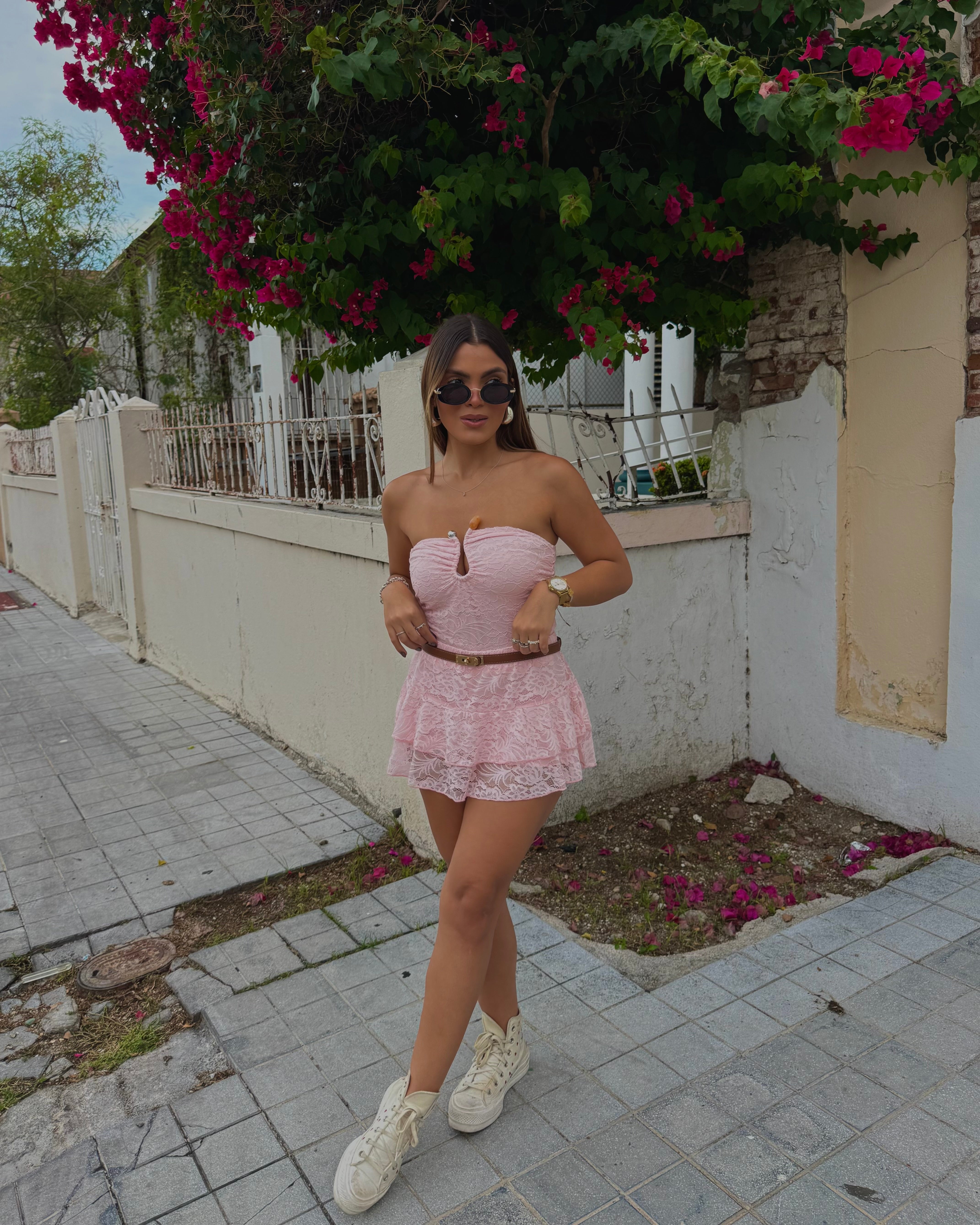 vitoria lace skirt set