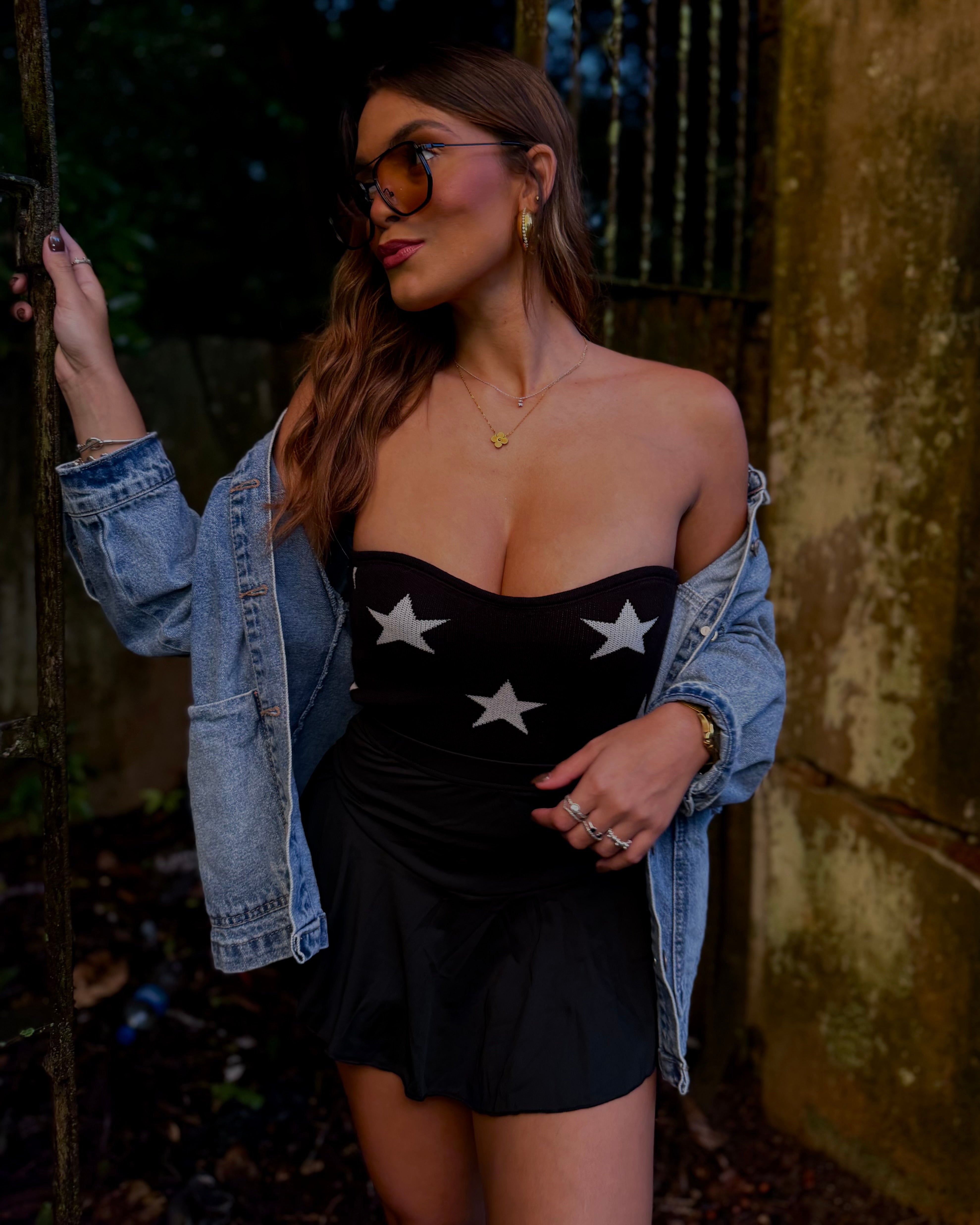 nandyan stars crop top