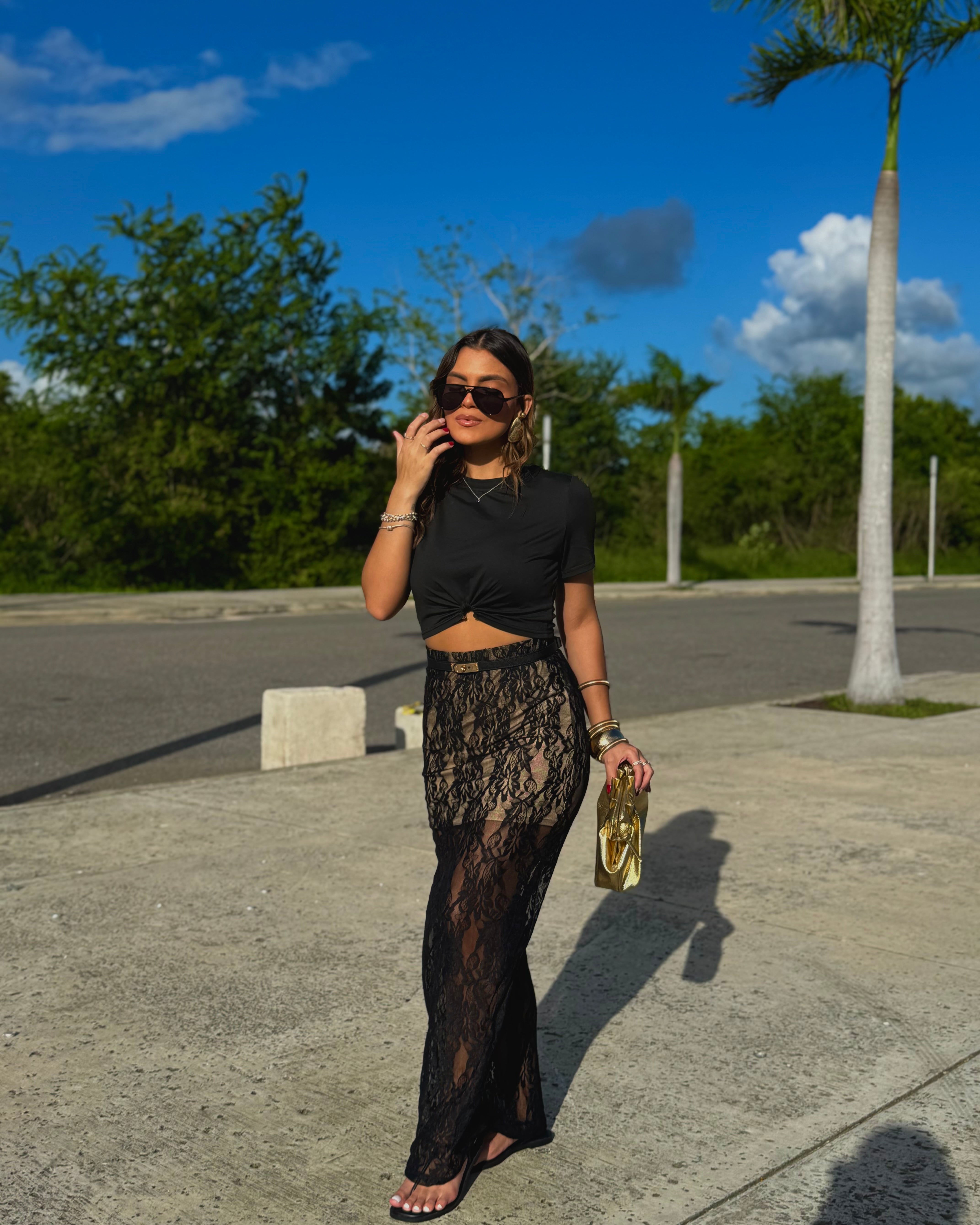 assiannie basic crop top