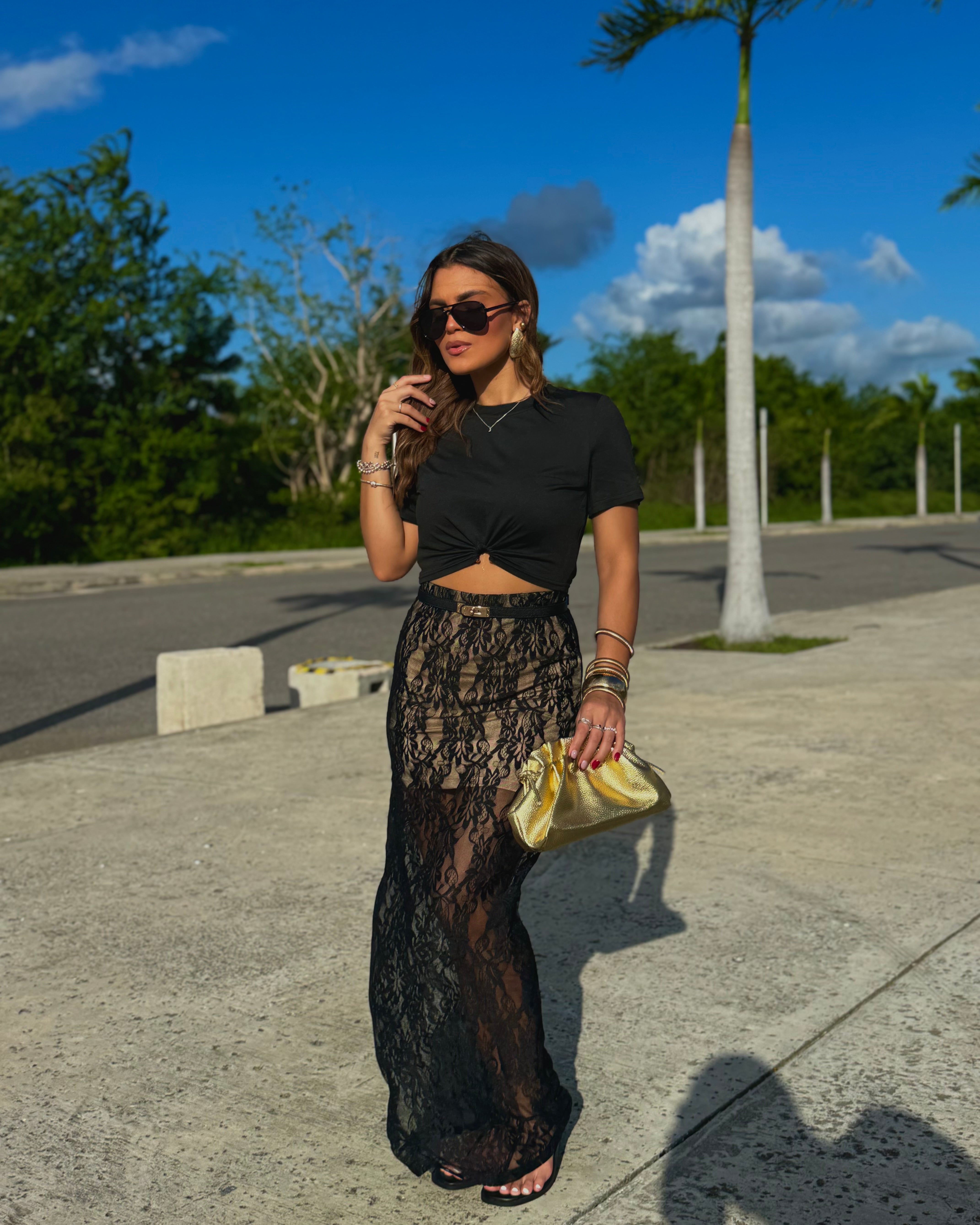 assiannie basic crop top