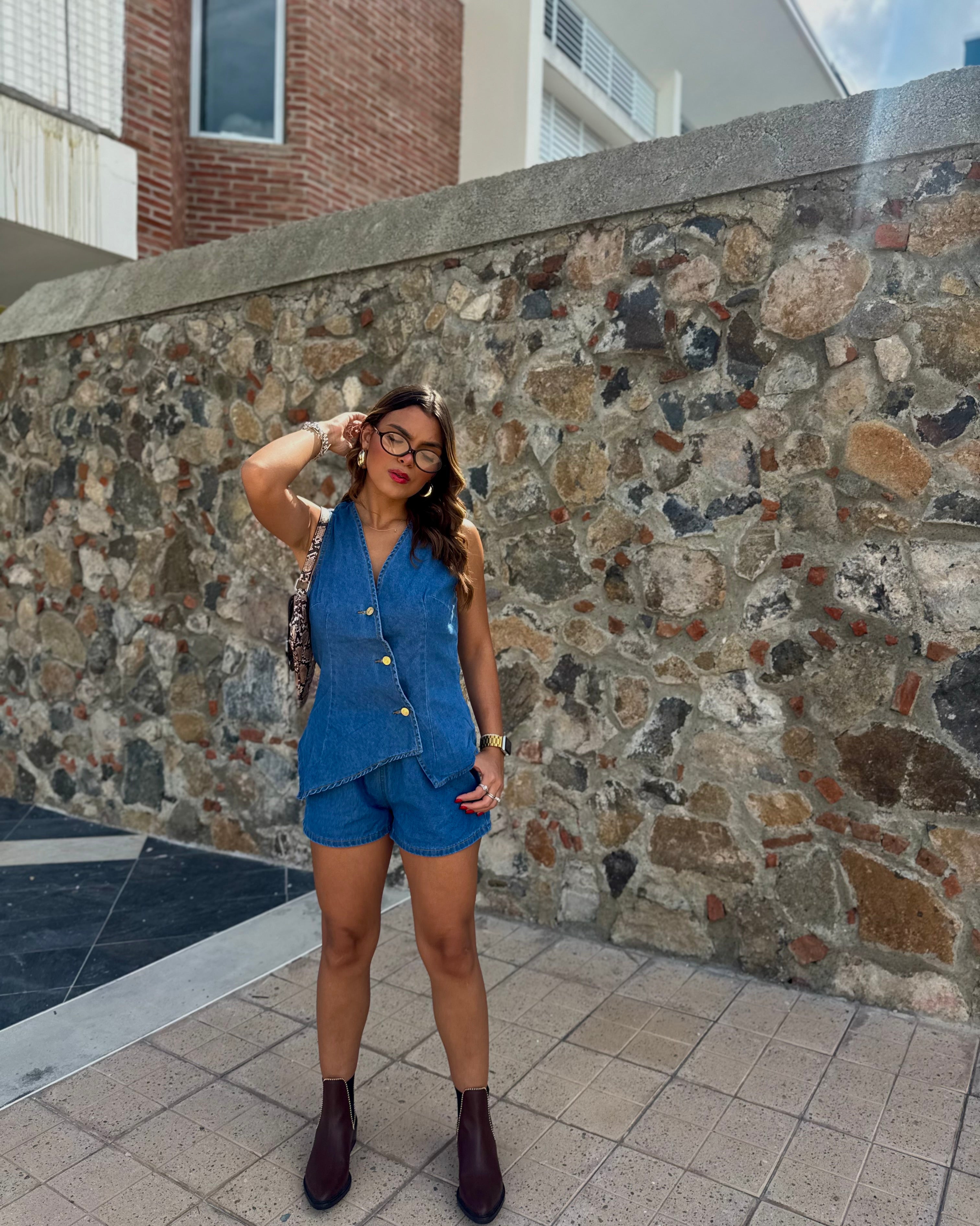 mianella casual denim set