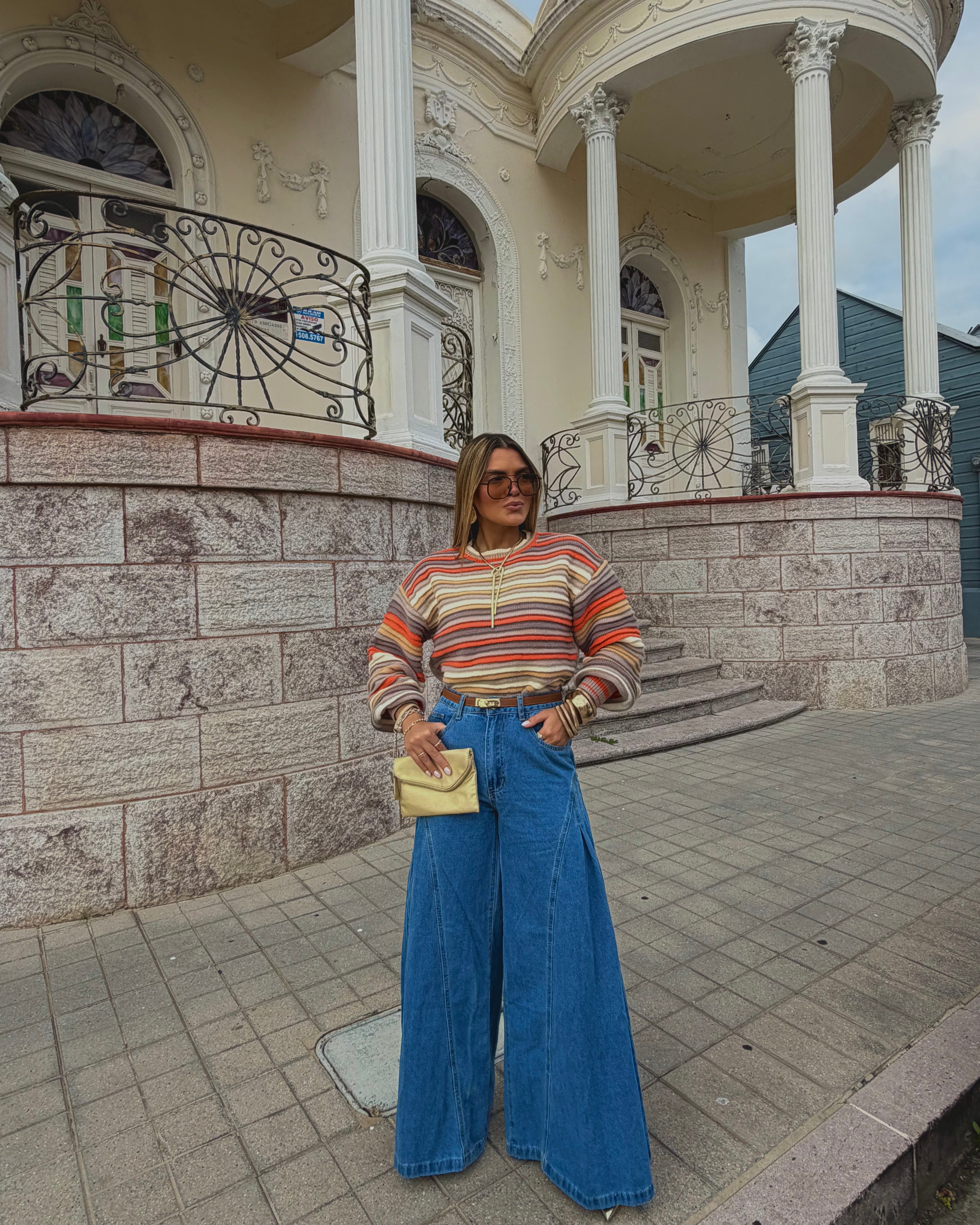 annies denim palazzo pants