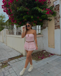 vitoria lace skirt set