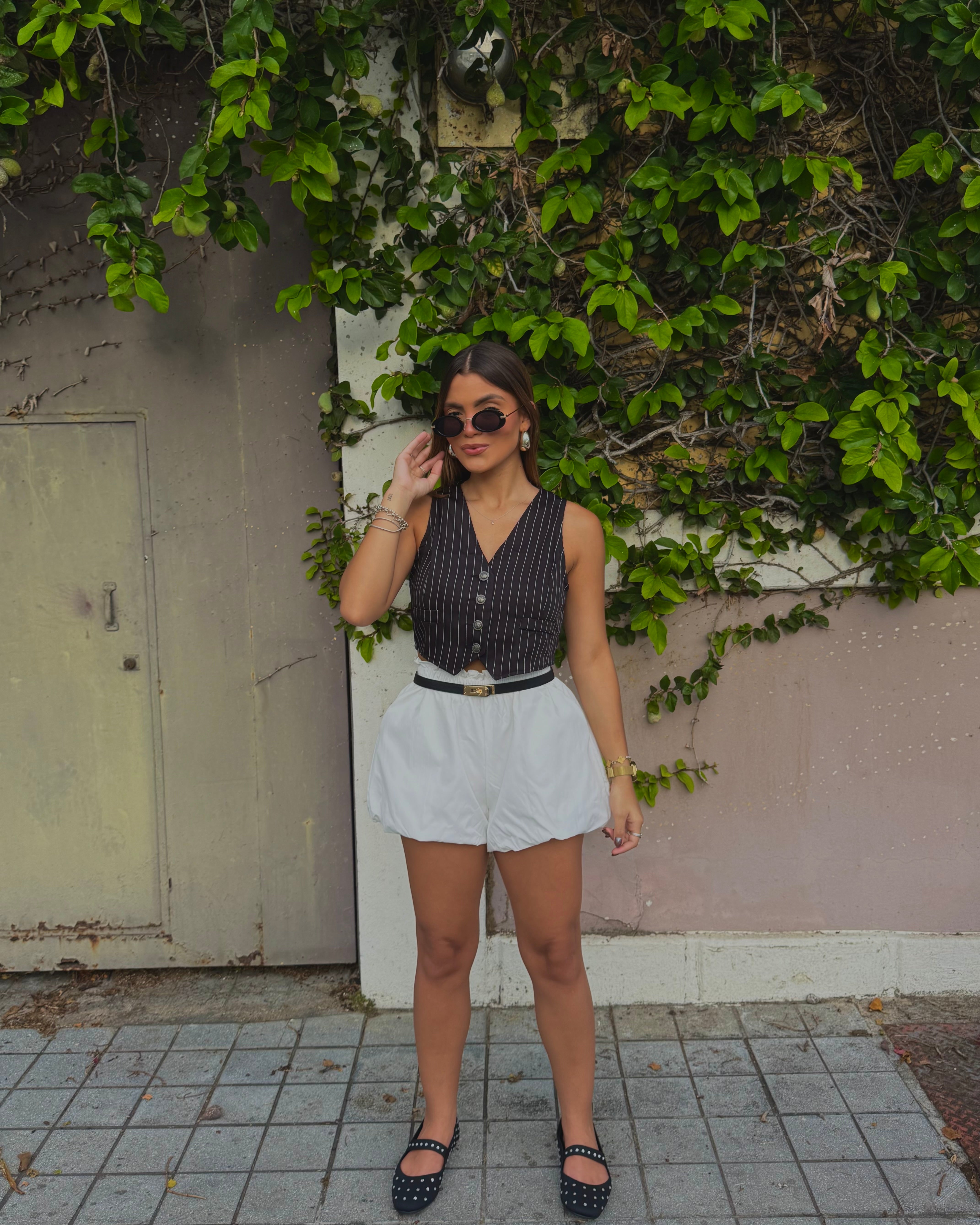 celine crop vest