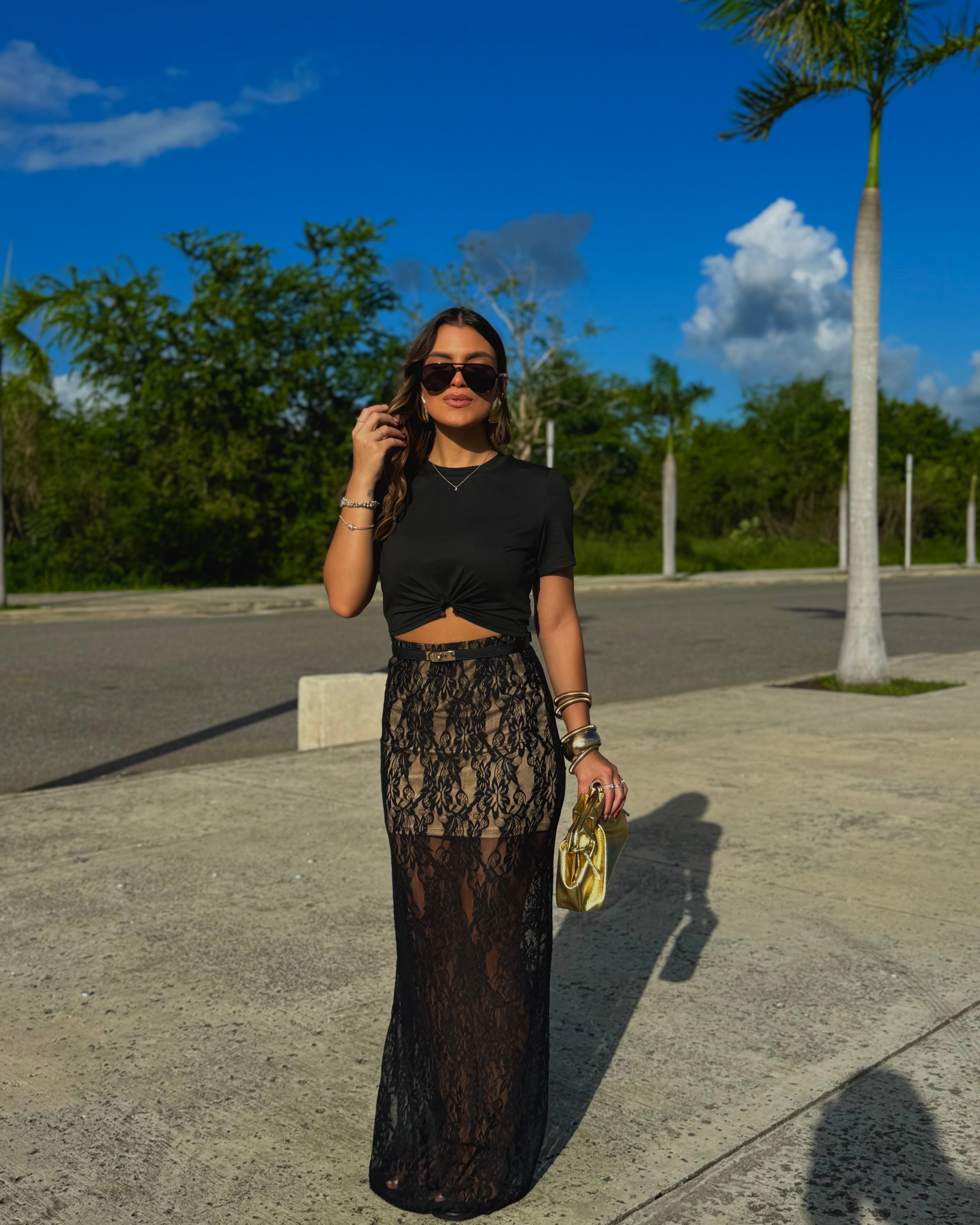 assiannie basic crop top