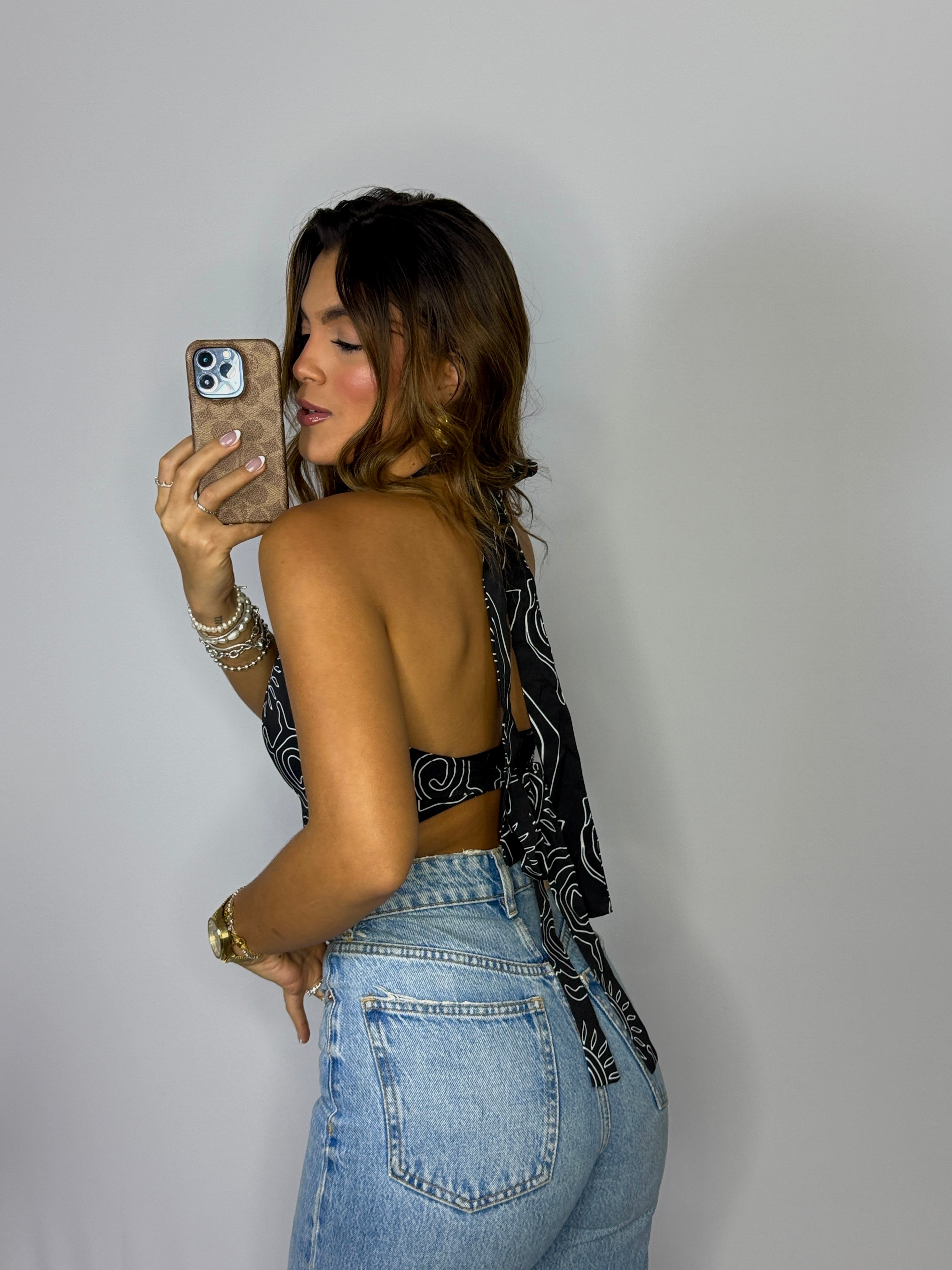 emily solei crop vest