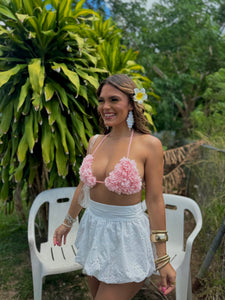 neylí lace bubble skirt