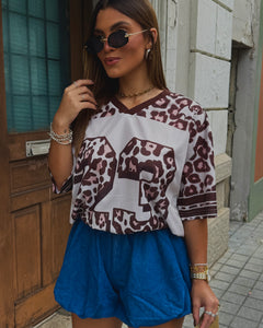 eulaila leopard print jersey