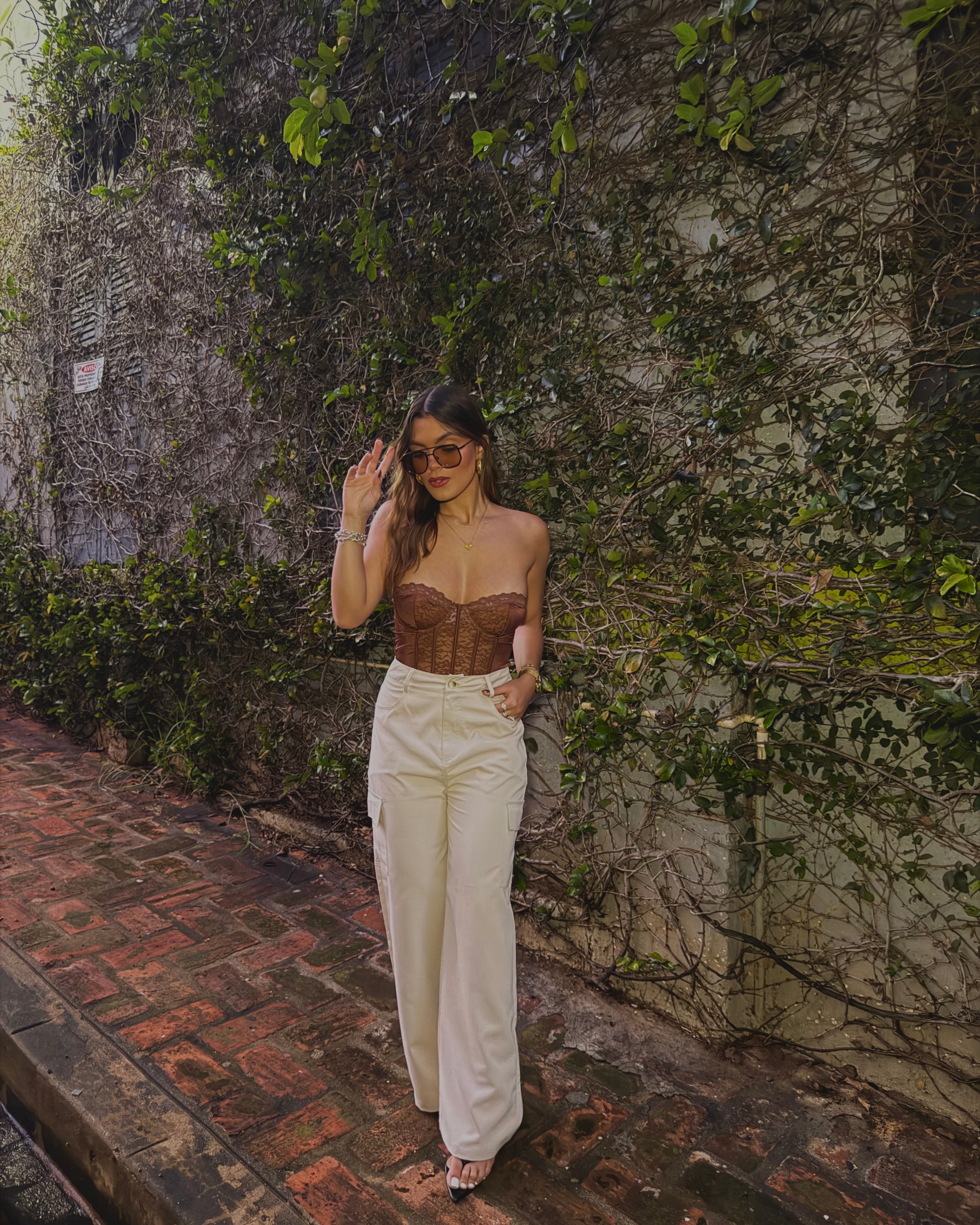 carolinne caqui cargo pant