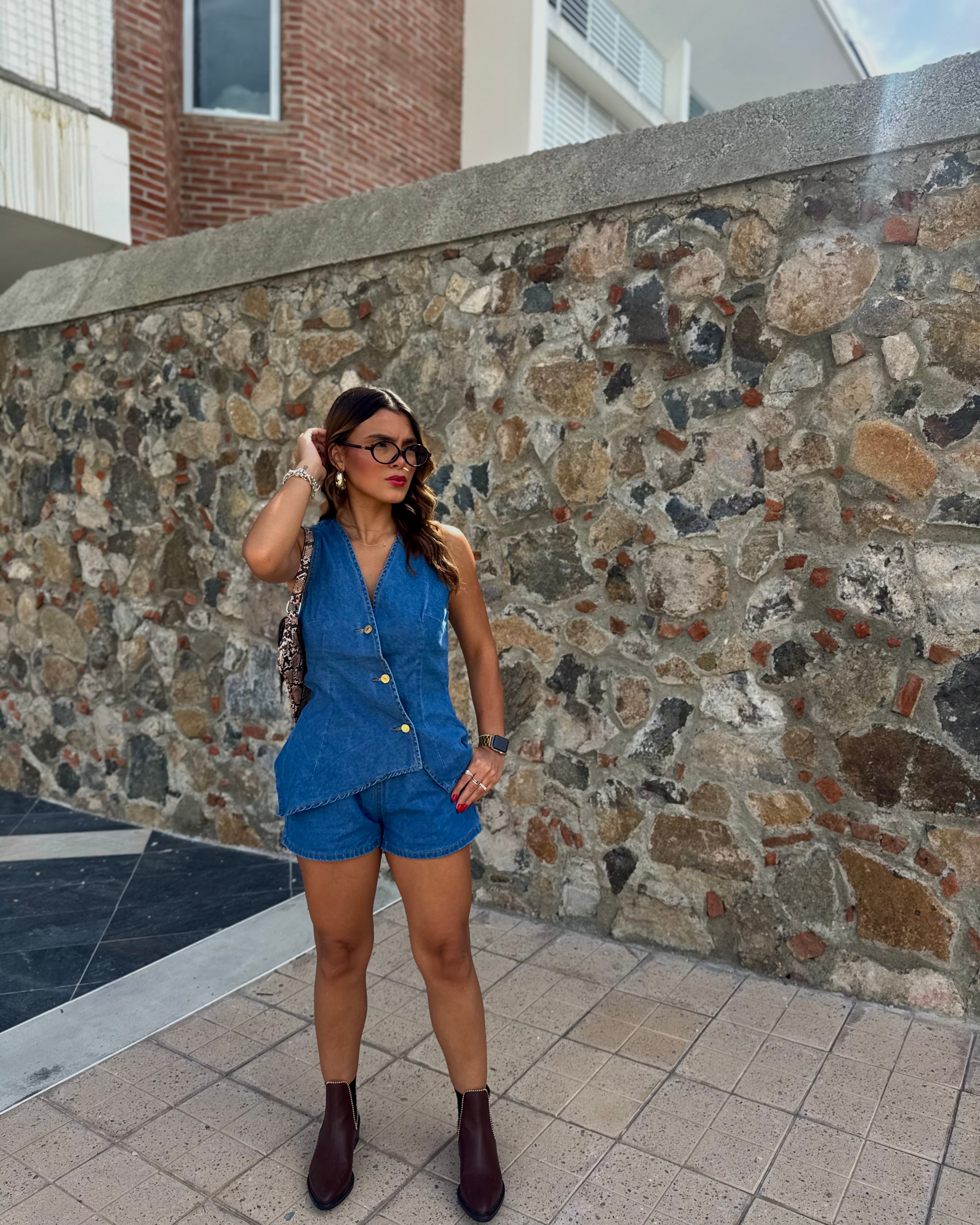 mianella casual denim set