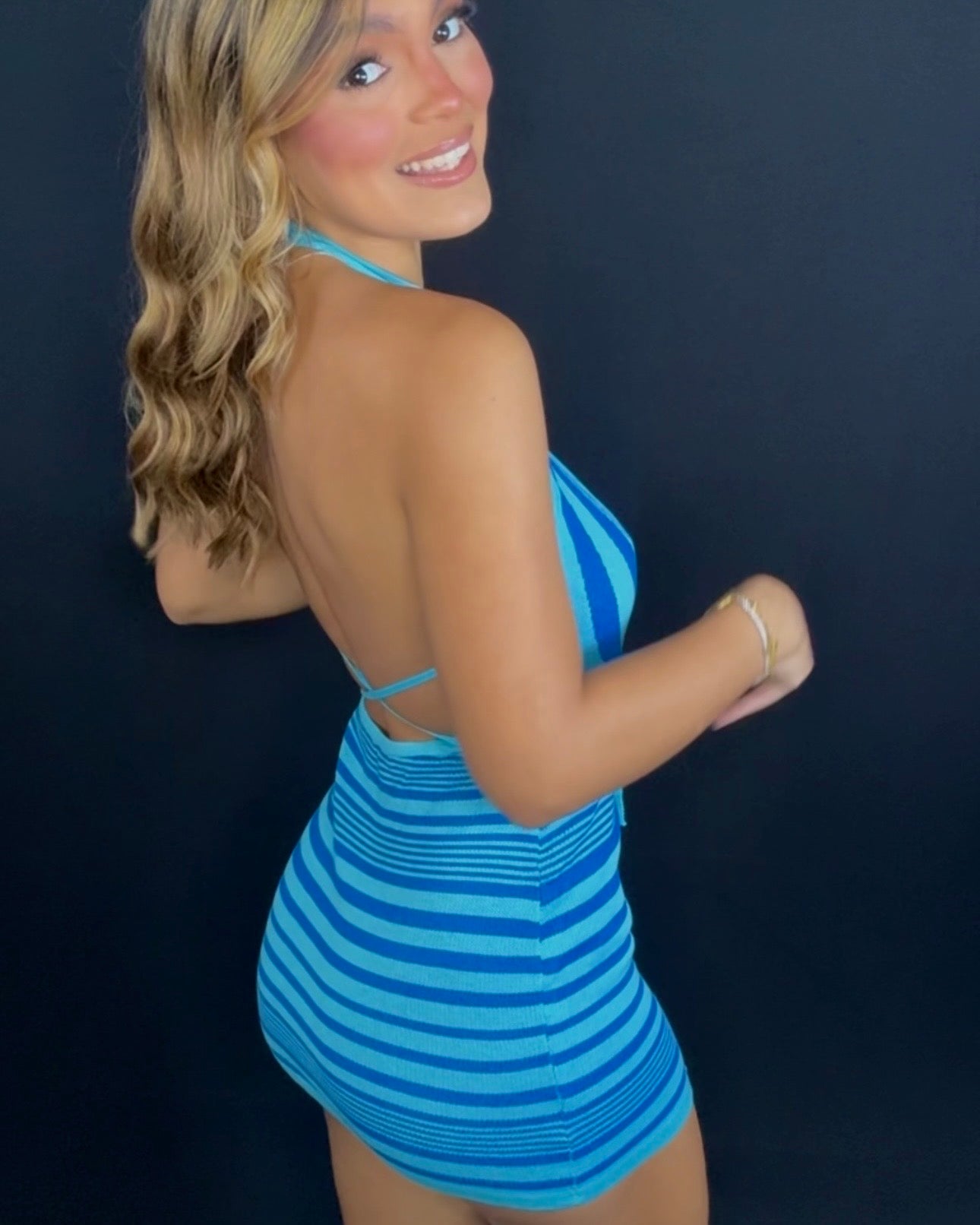 vittian blue dress