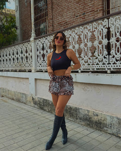 lianna red chili tank top