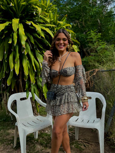 zelinna lace skirt set