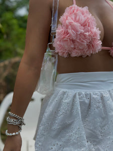 neylí lace bubble skirt