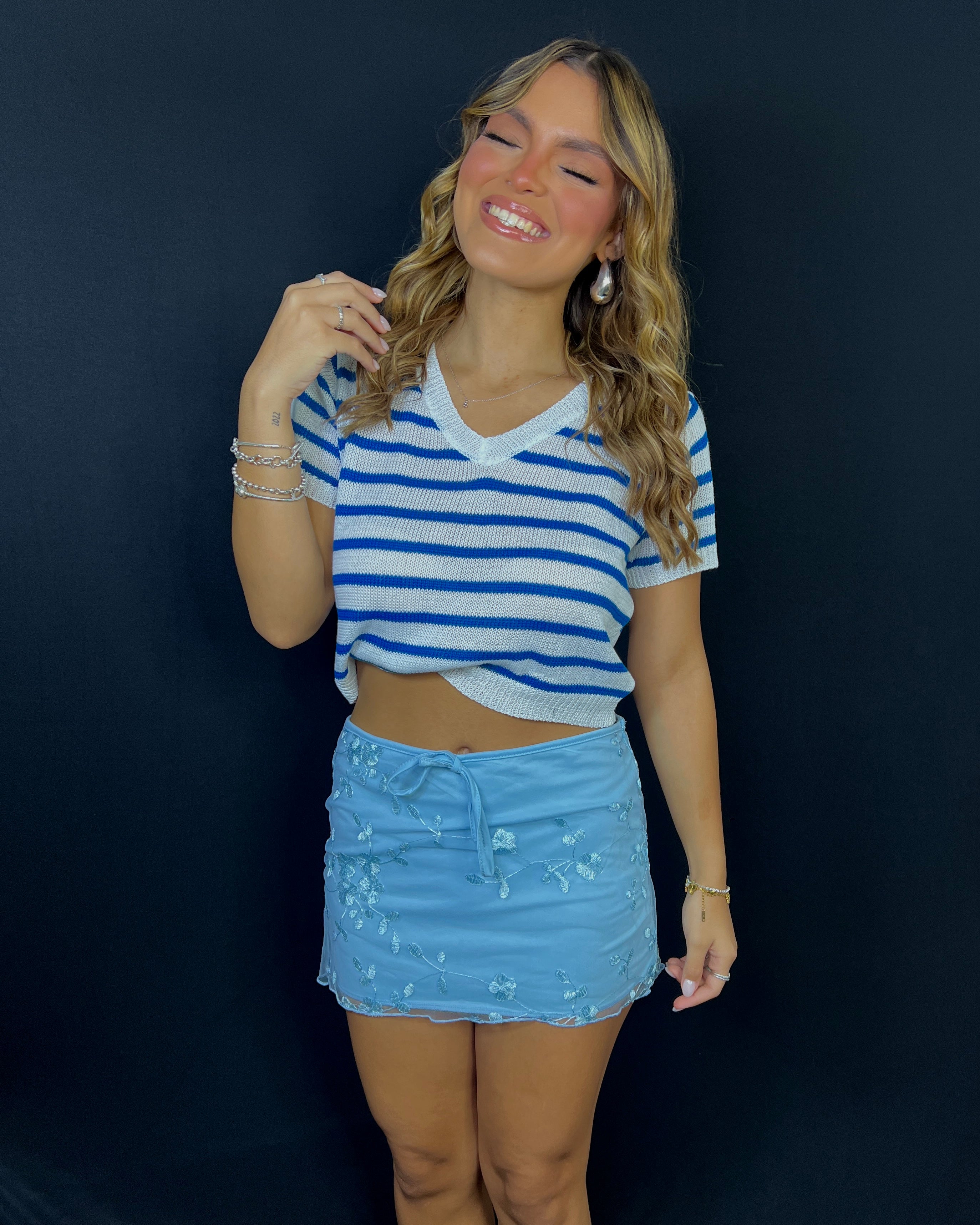 ellerie crochet classic shirt