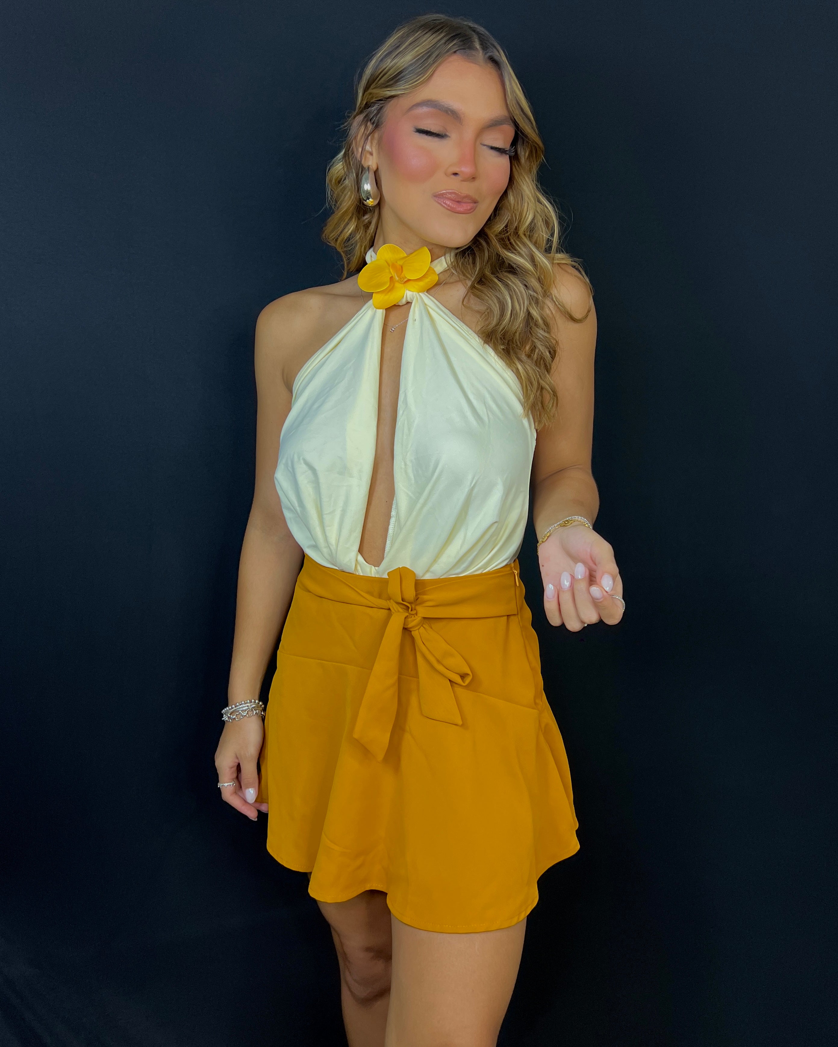 orimis baby yellow blouse