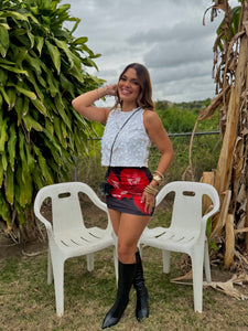 mirella scrunchie skirt