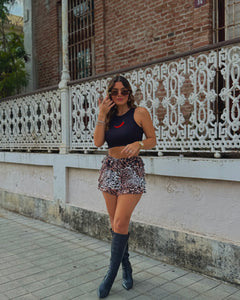 lianna red chili tank top