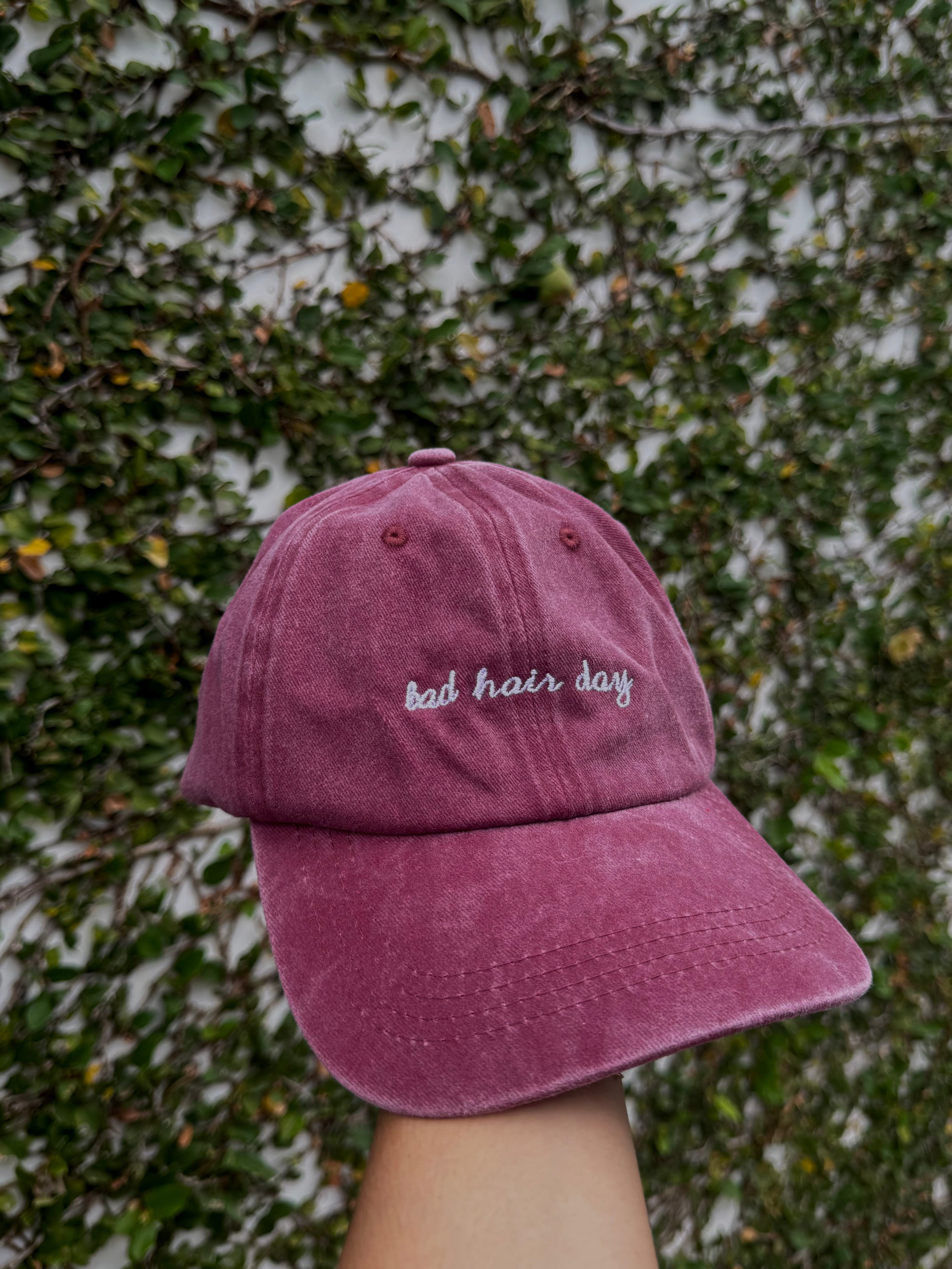 “bad hair day” cap