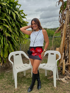 mirella scrunchie skirt
