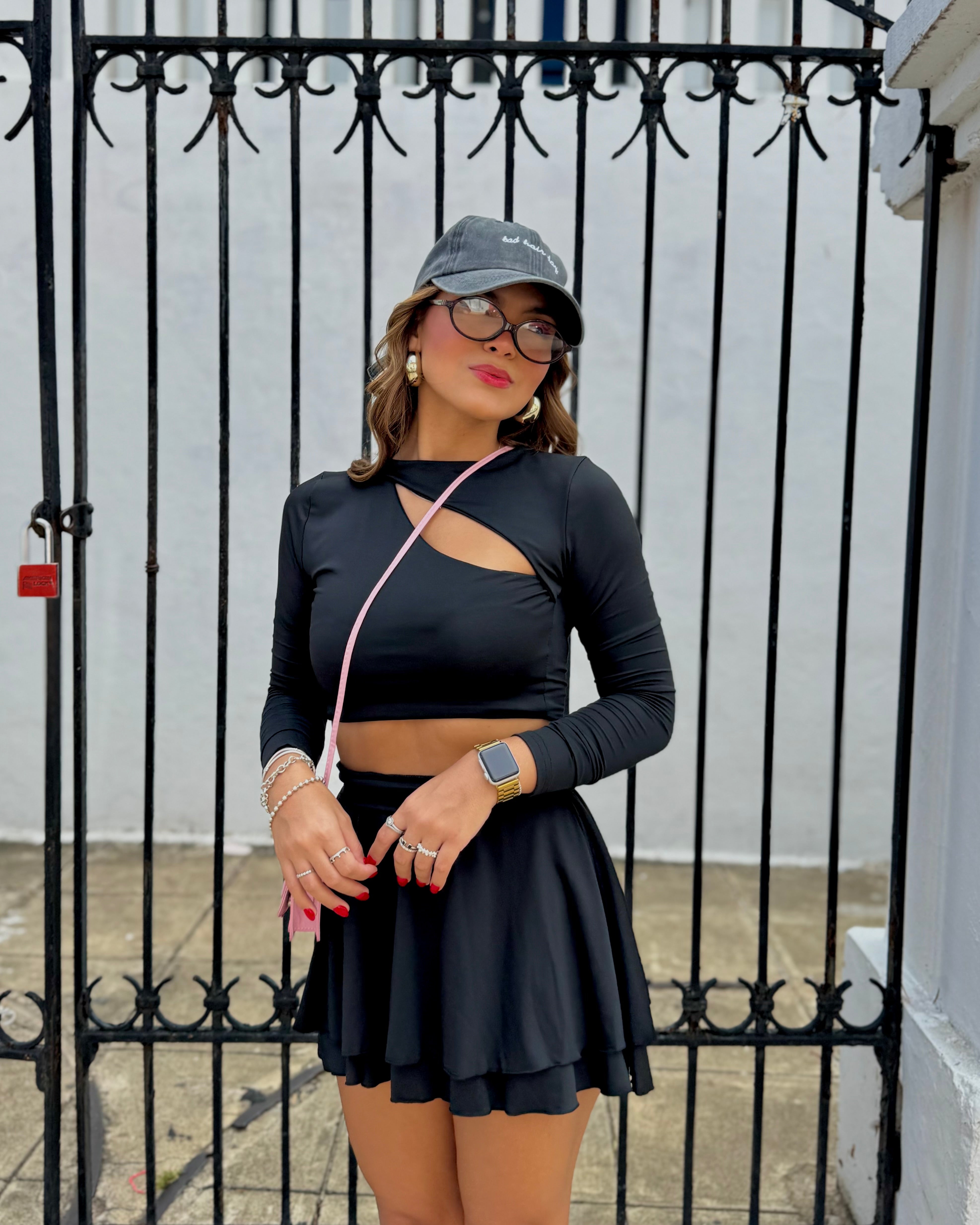 lanney casual skirt set