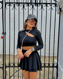 lanney casual skirt set