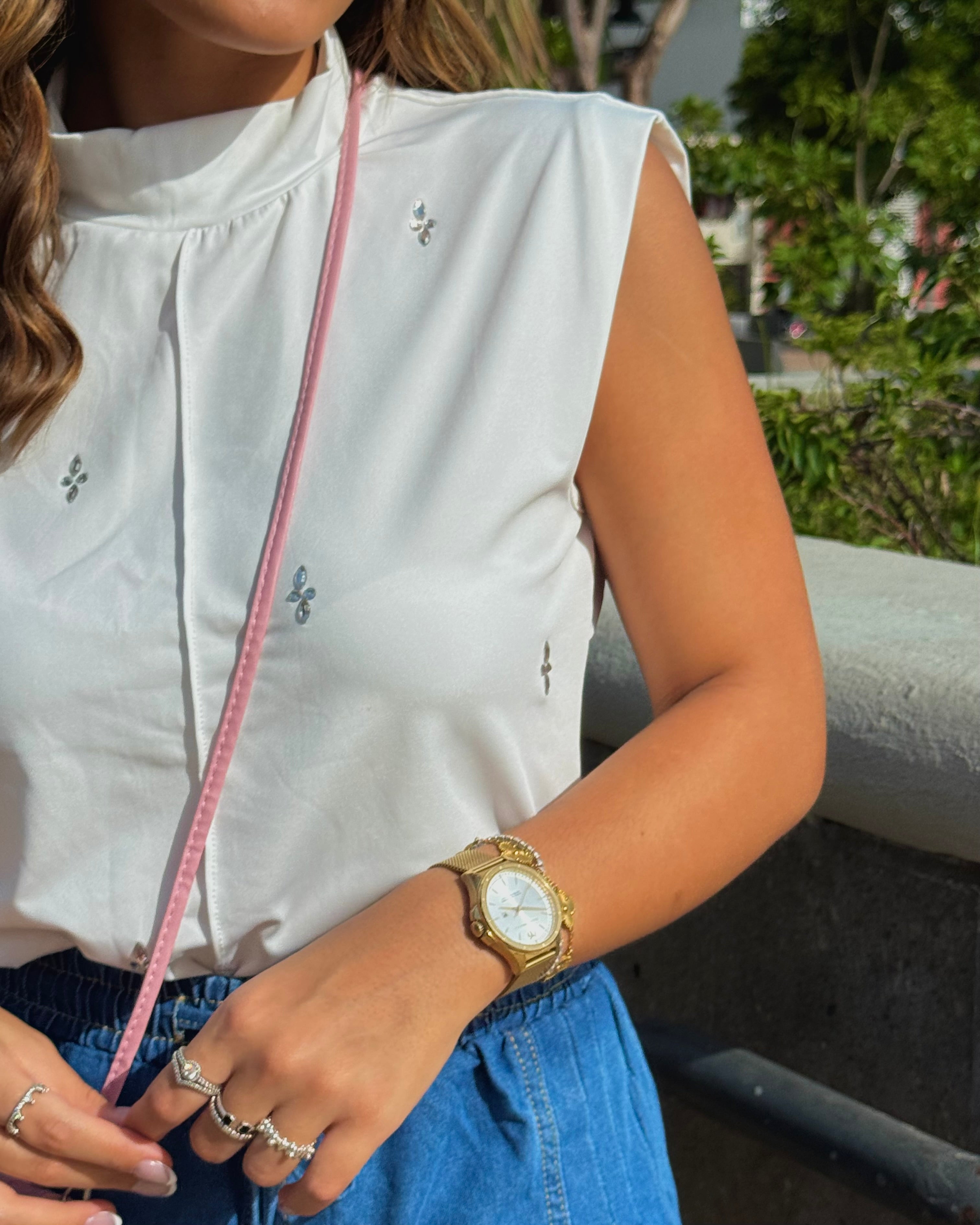 amélie blouse with details