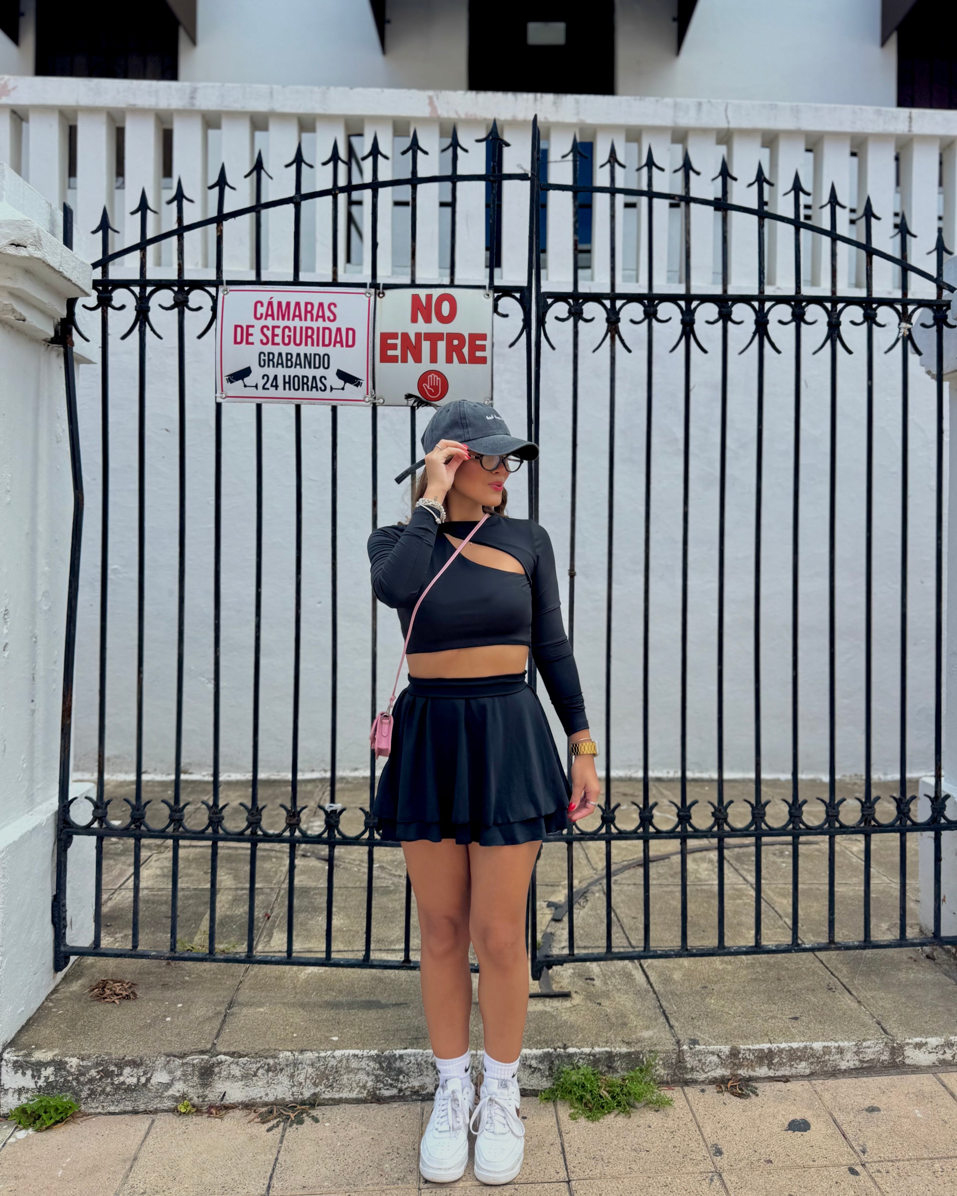 lanney casual skirt set