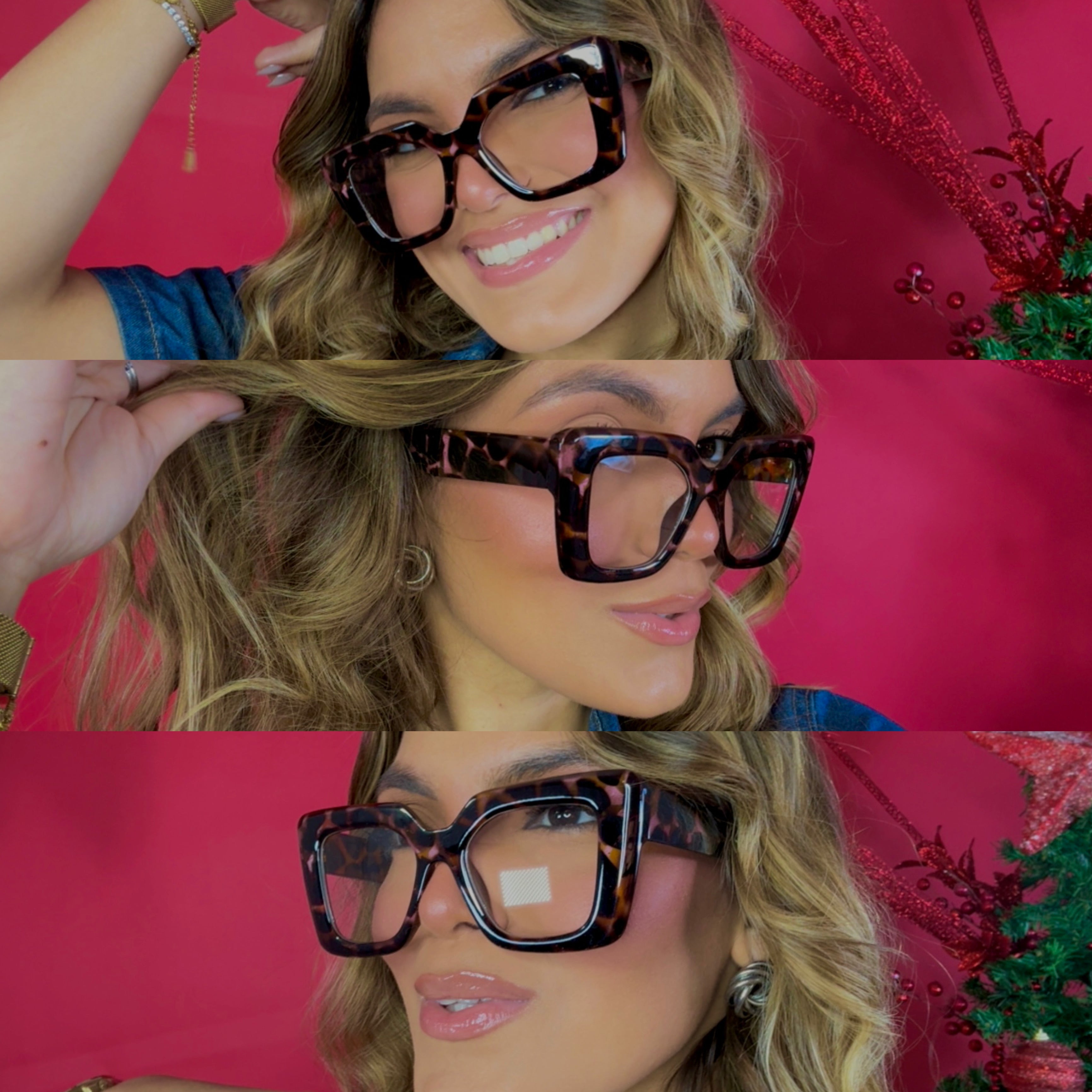 clear lens chunky glasses