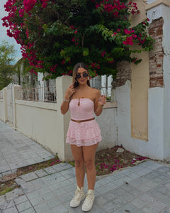 vitoria lace skirt set