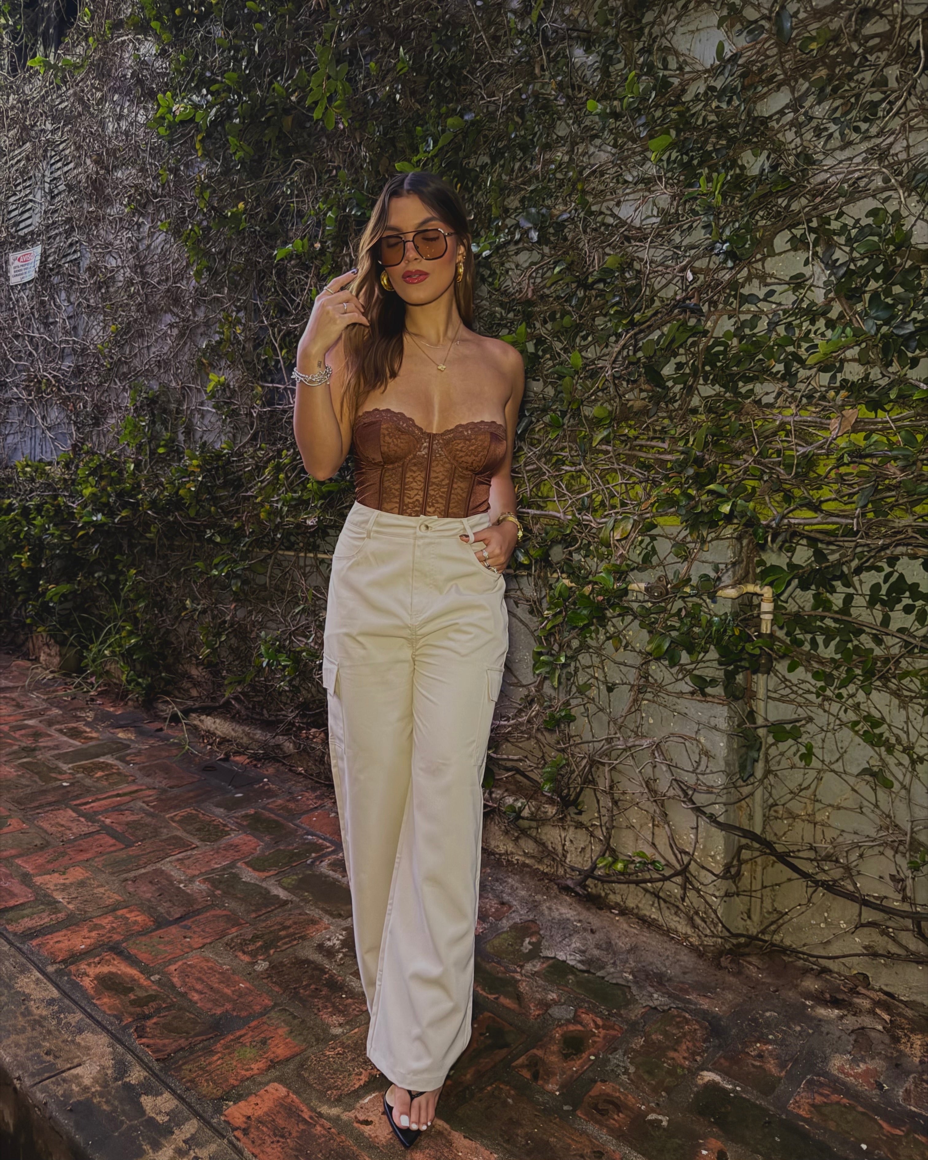 carolinne caqui cargo pant