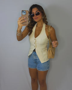 philomena elegant blouse nude