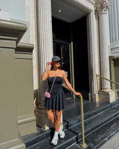 sheyrie strapless basic dress