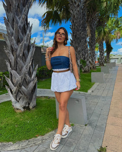 mayrie basic bubble skirt