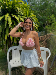 neylí lace bubble skirt