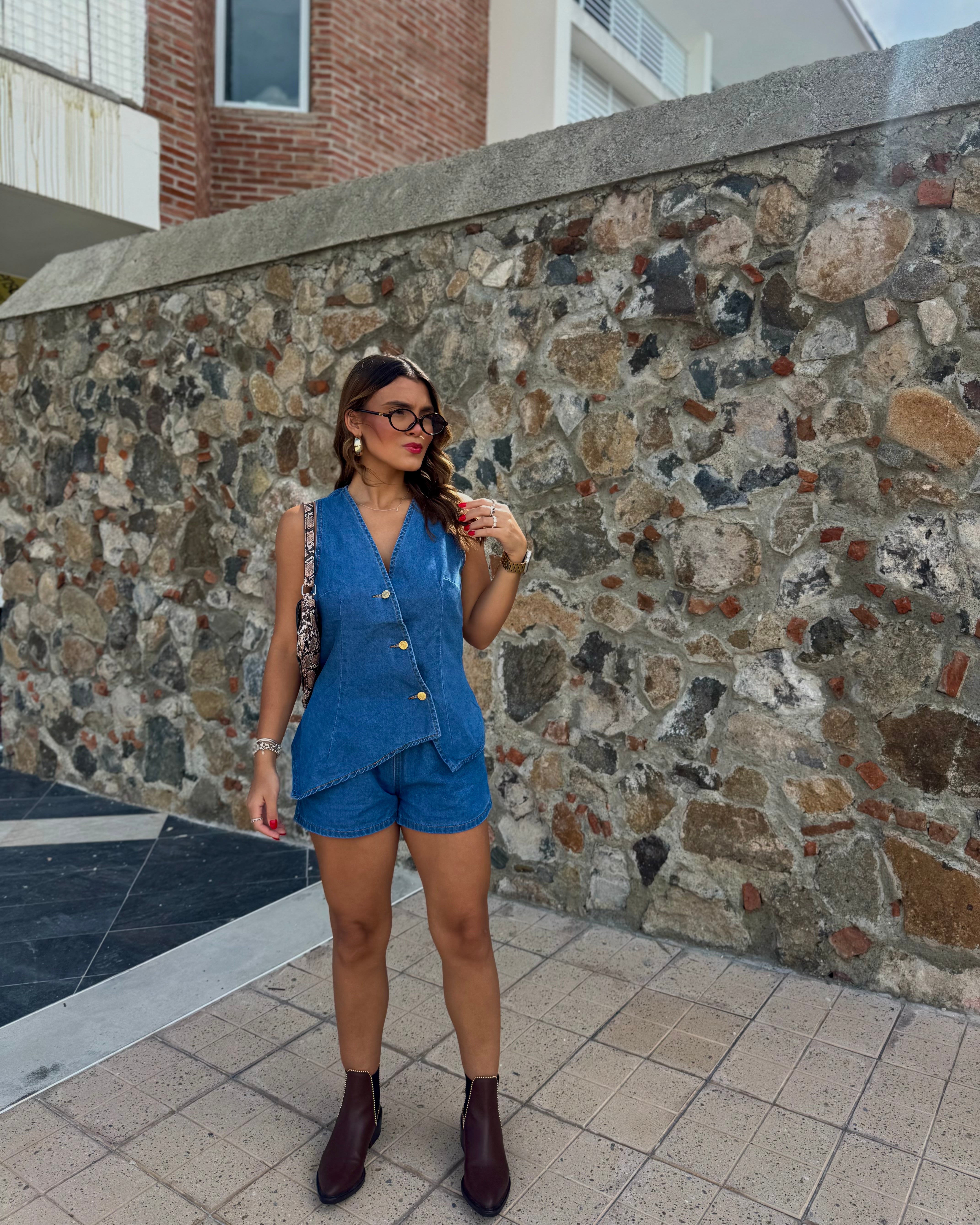 mianella casual denim set