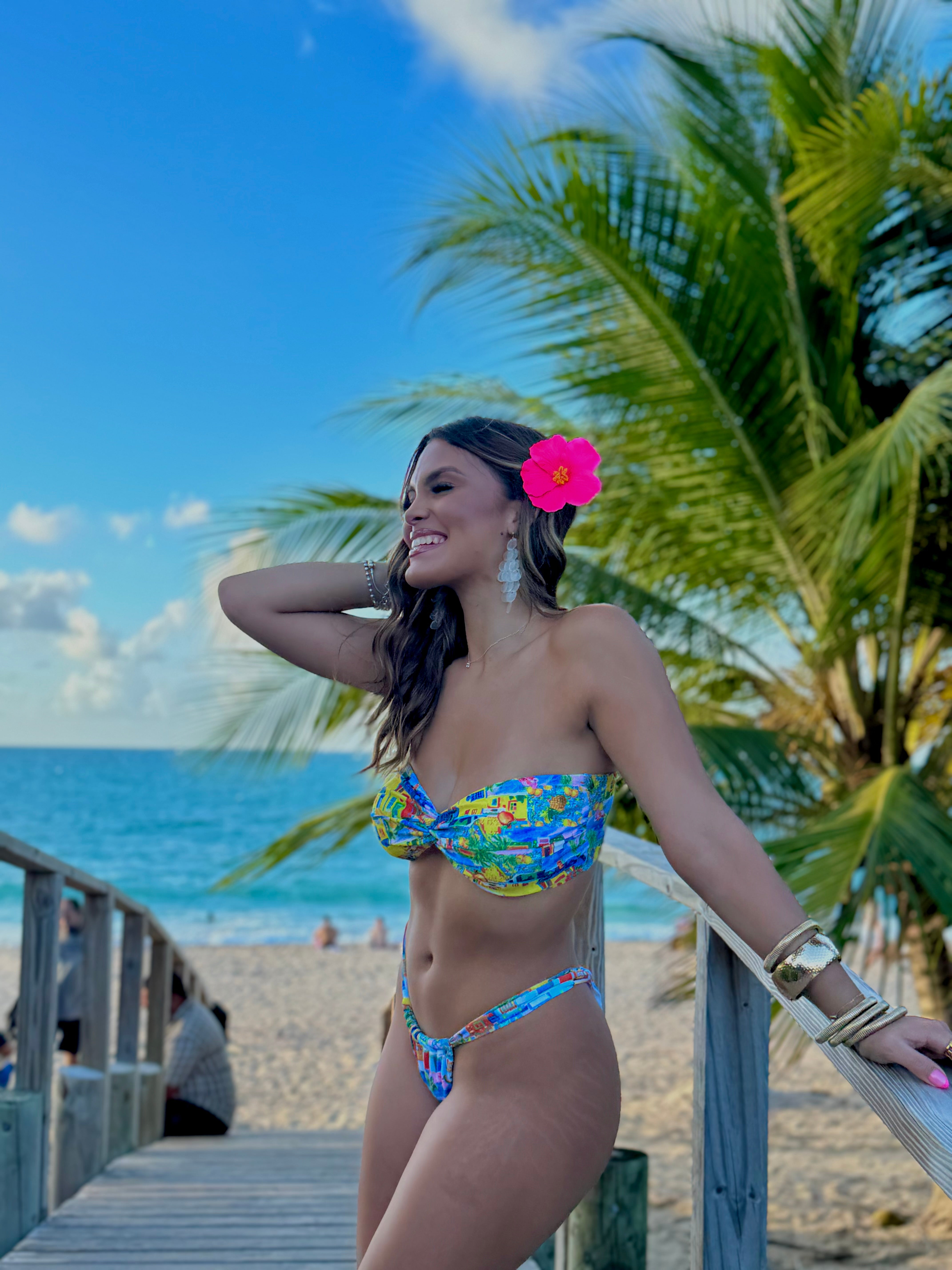 tracy "island girl" swimsuit set