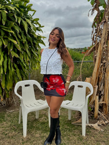 mirella scrunchie skirt