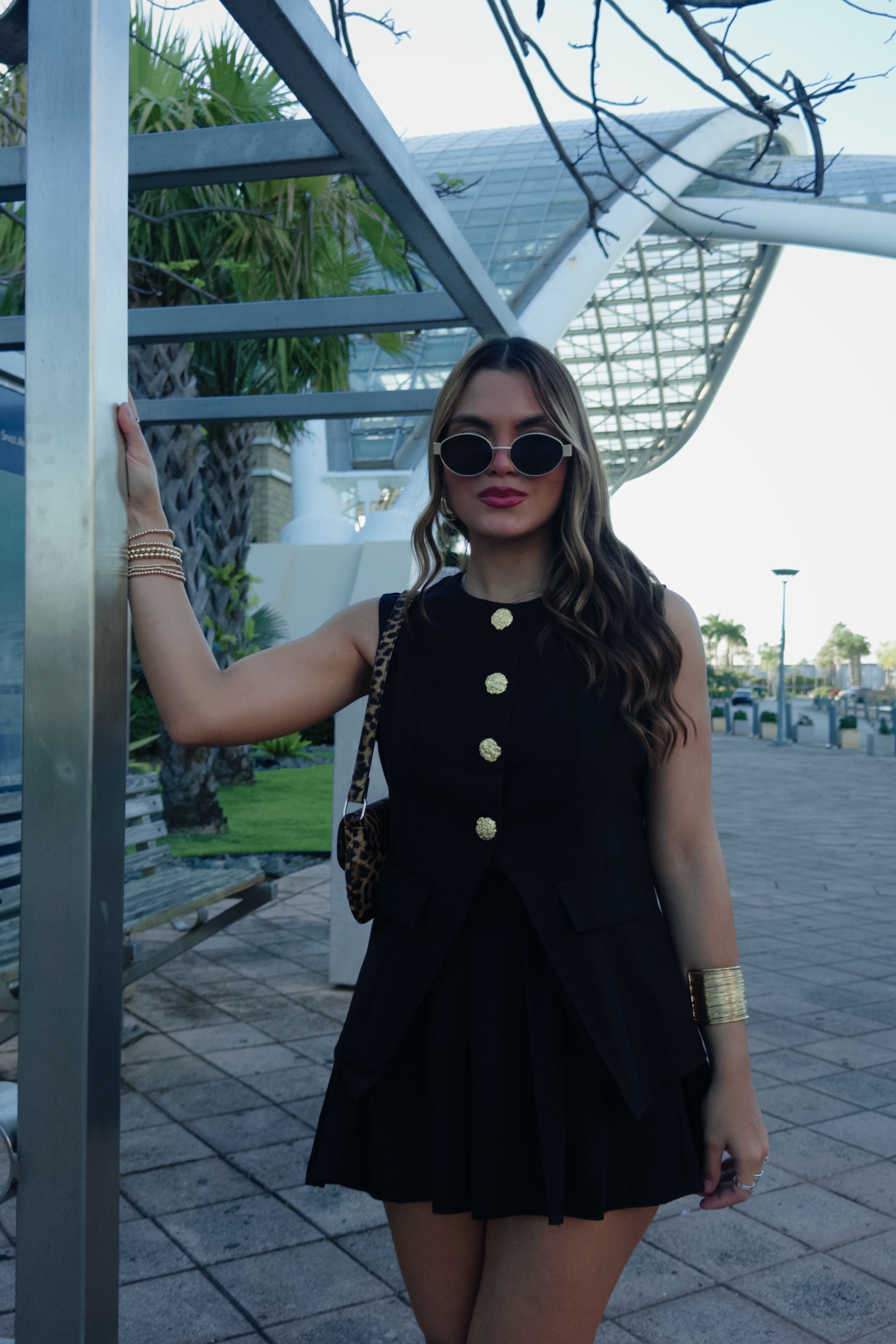 maría fernanda classy skirt set