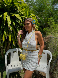 sandy coast crochet dress