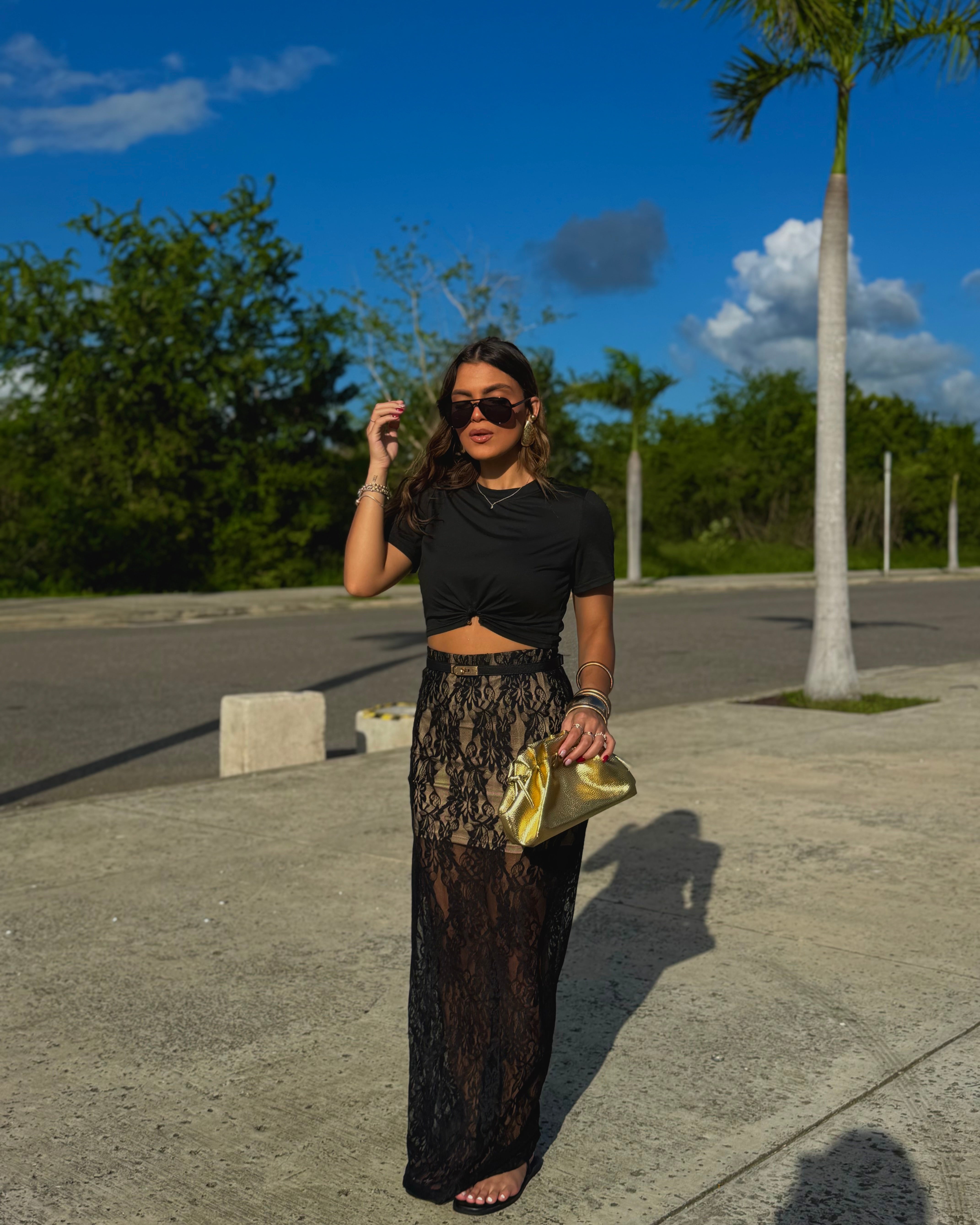 assiannie basic crop top