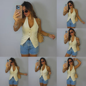 philomena elegant blouse nude